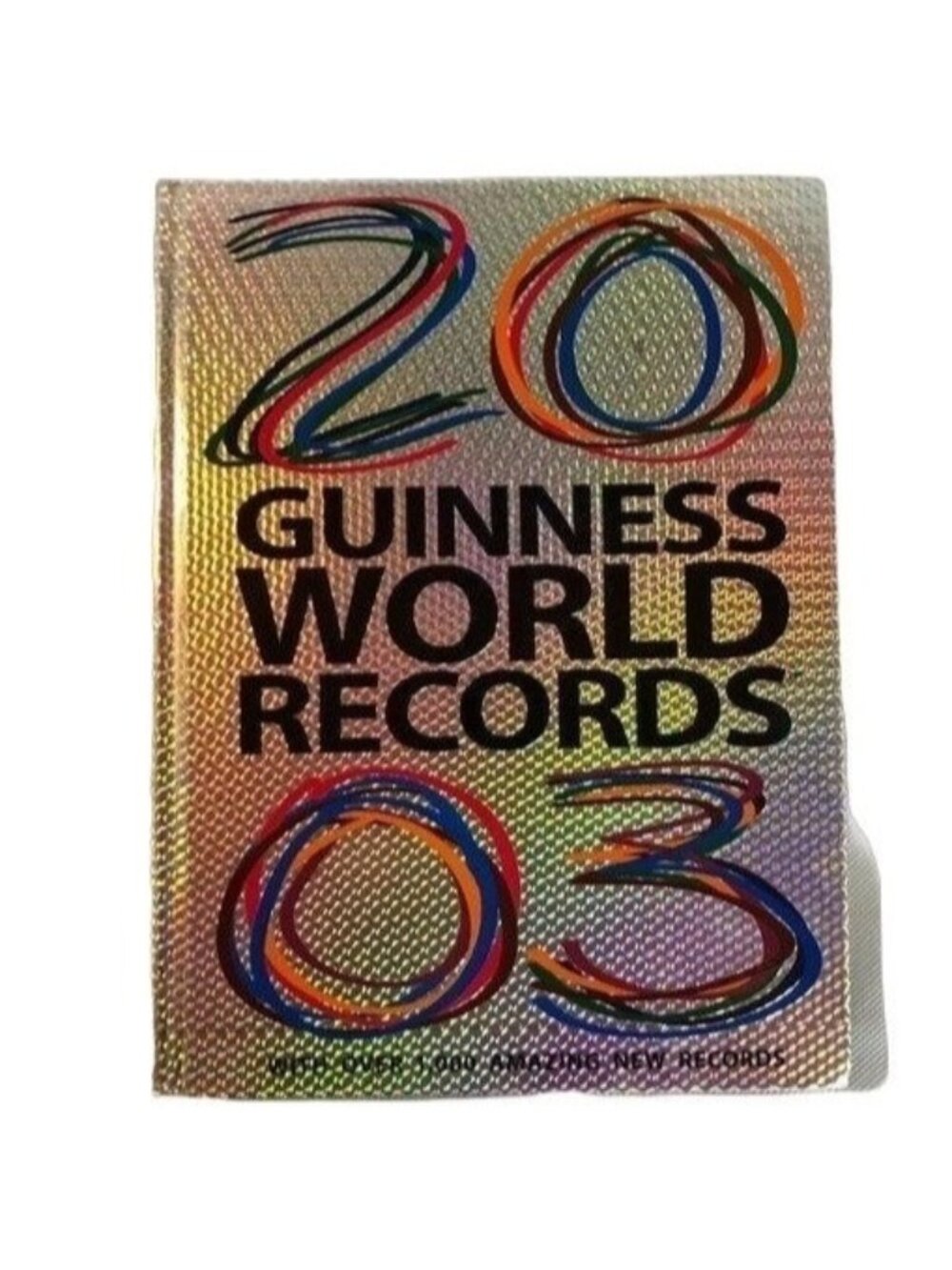 2003 Guinness records hardcover amazing book READ